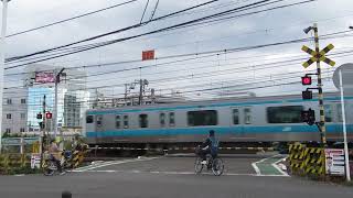 JR京浜東北線・東海道線　矢向踏切