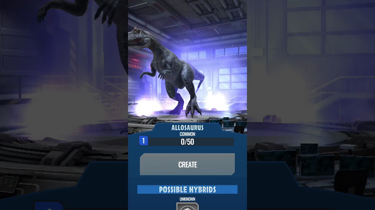 ALLOSAURUS & NODOSAURUS! JURASSIC WORLD ALIVE! - YouTube
