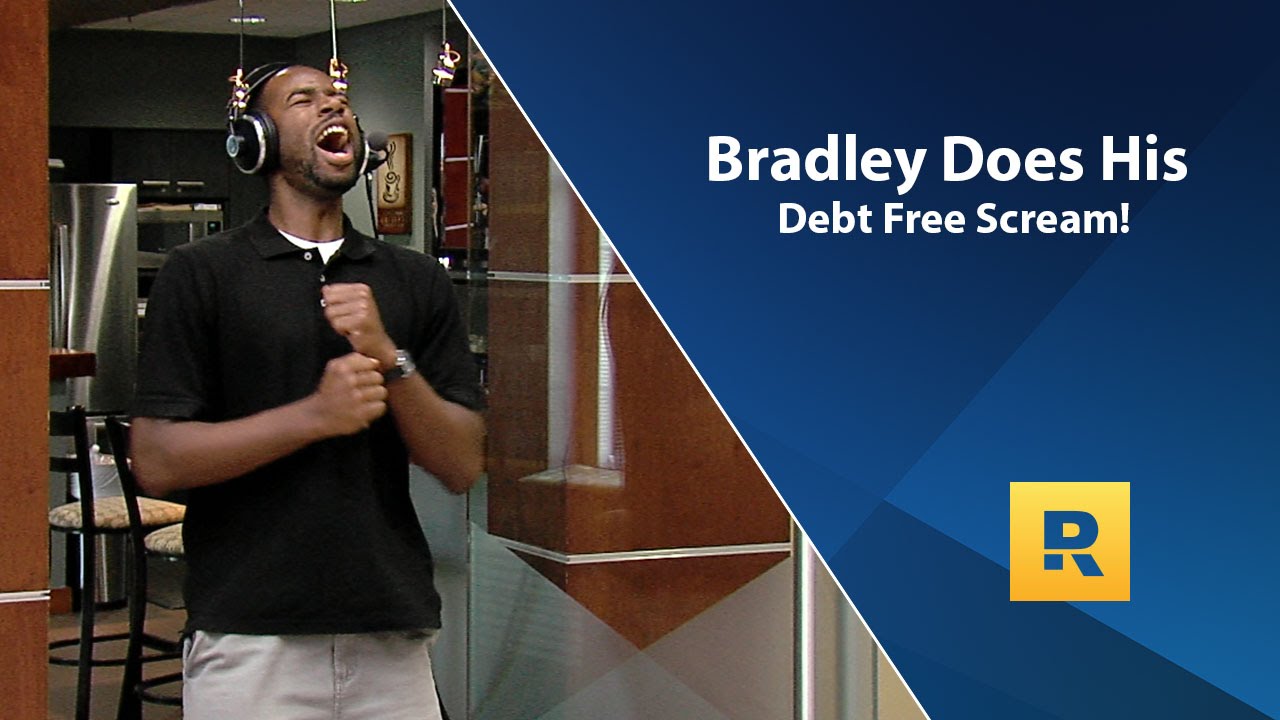Bradley Does His Debt Free Scream! Bradley Does His Debt Free Scream!