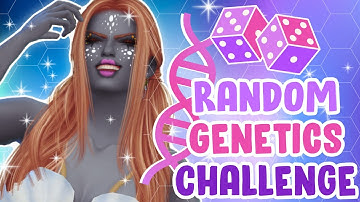 1st Random Genetics Challenge Of The Year!! The Sims 4