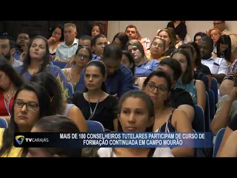 Mais de 180 conselheiros tutelares participam de curso de formação continuada em Campo Mourão