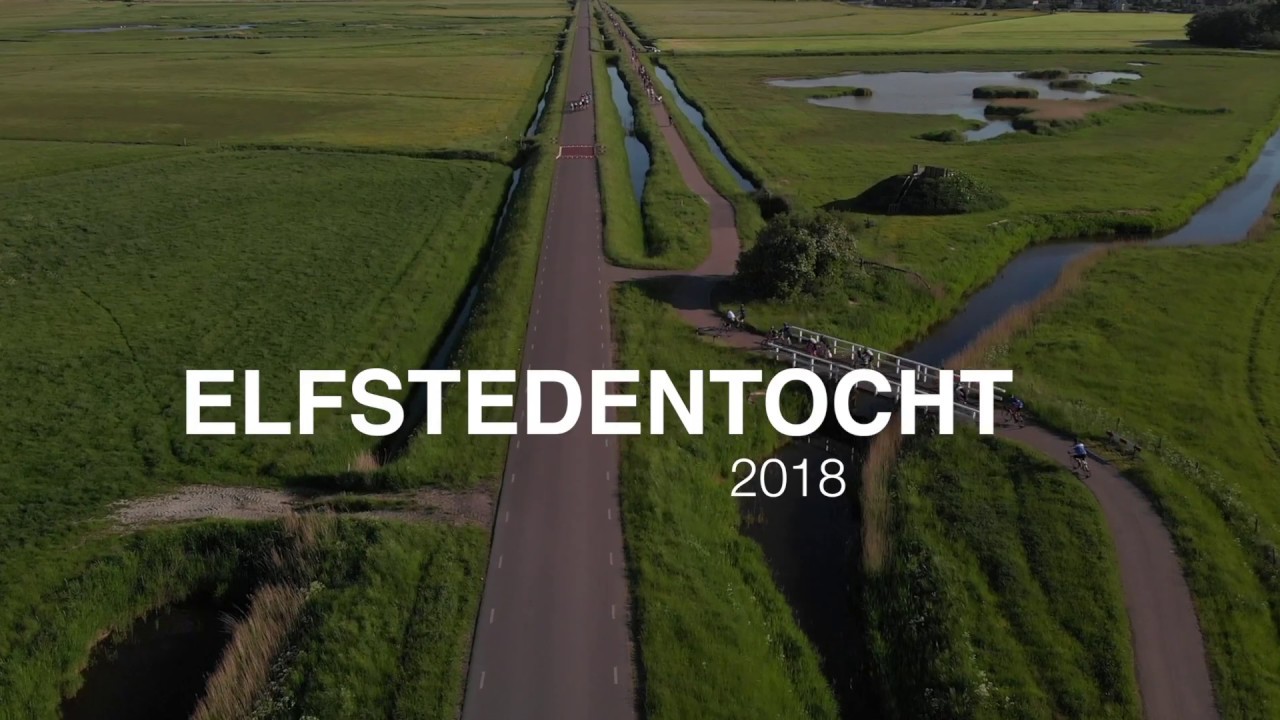 Elfstedentocht Fietsen 2018 - YouTube