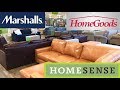 MARSHALLS HOMEGOODS HOME SENSE FURNITURE SOFAS ARMCHAIRS SHOP WITH ME SHOPPING STORE WALK THROUGH