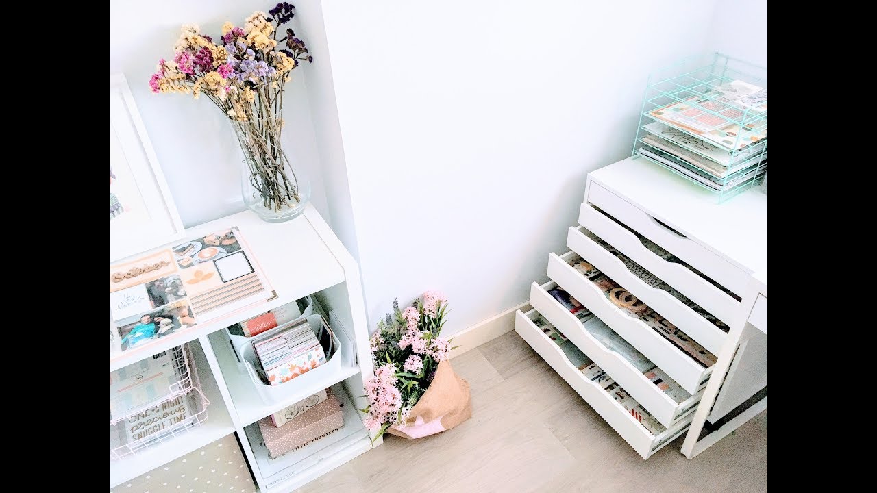 LIMPIEZA Y ORGANIZACIÓN DE LA SCRAP-ROOM scrapbook paper