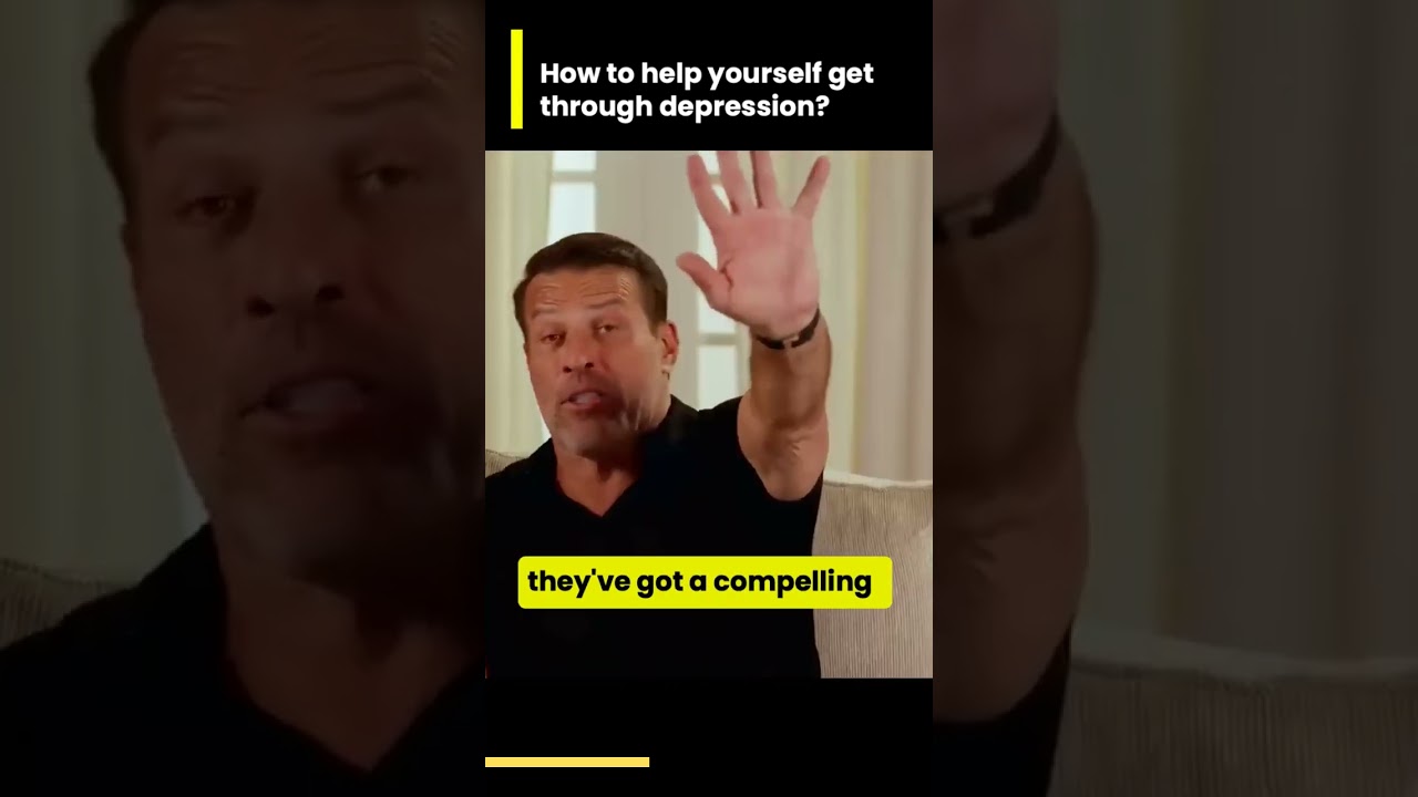 Tony Robbins on How to Help Yourself Get Through Depression? 