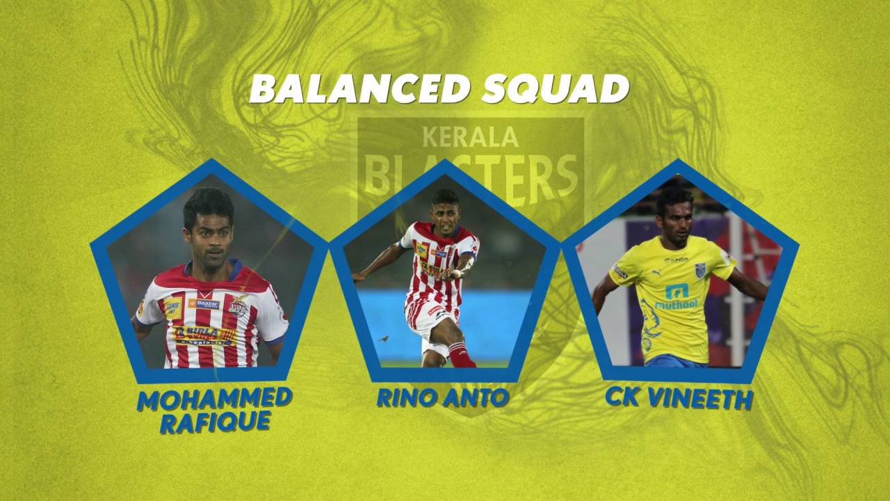 Hero ISL 2016 Kerala Blasters Team Profile YouTube Hero ISL 2016 Kerala Blasters Team Profile YouTube