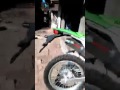 Knalpot racing Kawasaki KLX, custom ENK muffler purbalingga