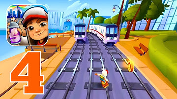Subway Surfers - Gameplay Walkthrough Part 4 - Dog Got Me (iOS, Android)