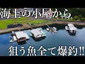 足元で青物や大型魚が入れ食い!海上の一軒家で自由に釣りができる「漁師の民宿」が異次元の魚影でした