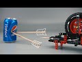 Making lego technic railgun  machine de tir  baguettes  expriences lego de dr engine