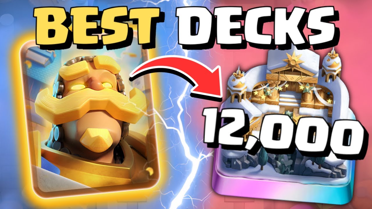 The TOP 5 BEST Hero Knight Decks in Clash Royale!