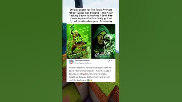 Official poster for The Toxic Avenger reboot (2025) just dropped—and Kevin Bacon is involved? Sold.