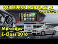 Wireless CarPlay and AndroidAuto in Mercedes E-Class 2016 W212
