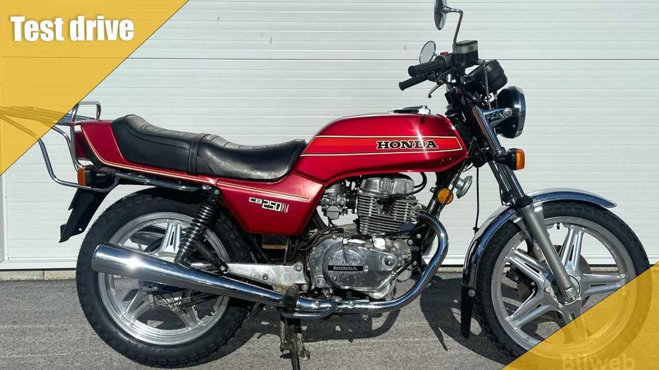 15955 - Honda CB 250 N — 1980 - YouTube