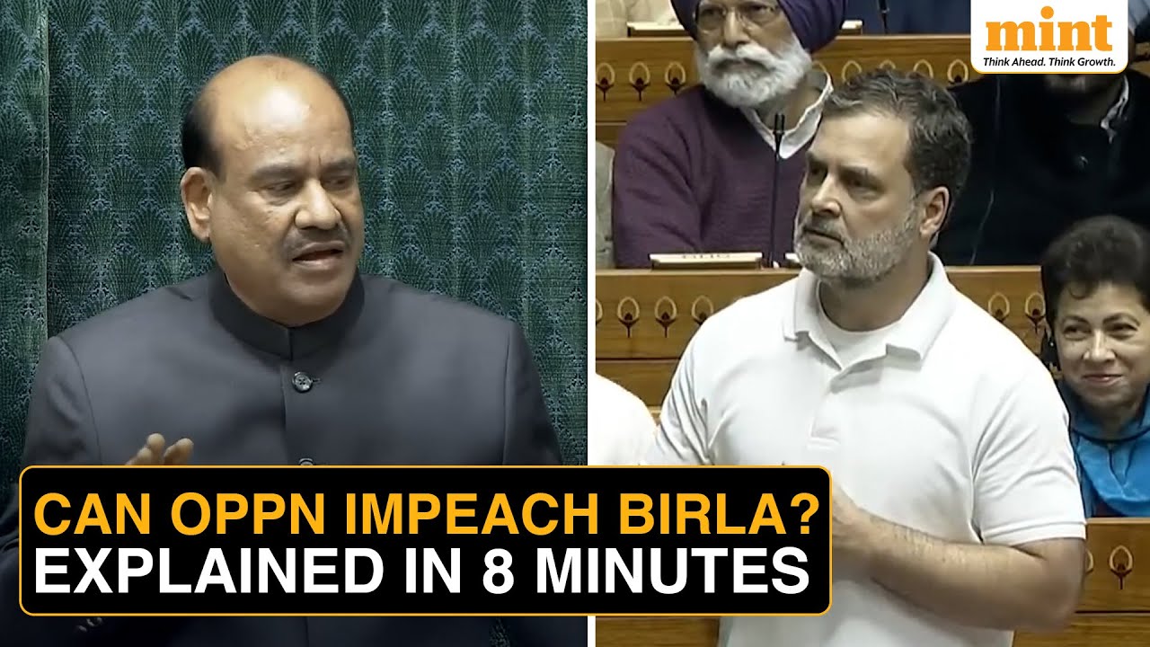 Скандал вокруг импичмента спикера Лок Сабхи: действительно ли оппозиция может это сделать? | Что ...