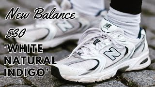 New Balance 530 'White Natural Indigo' Review - YouTube