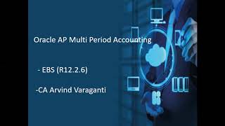 Oracle AP Multi Period Accounting (MPA) screenshot 5