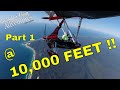 10,000 FEET! HOW COLD and HOW LONG TO FLY a Weightshift Microlight there?  What about Oxygen?