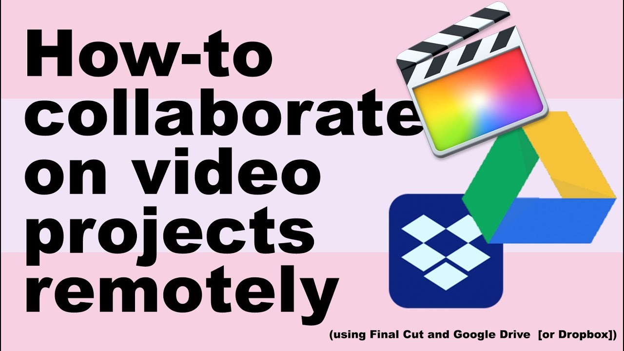 Howto Collaborate on Video Projects using Final Cut and Google Drive