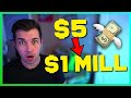 $5 to $1,000,000 in 1 Year | NO EFFORT!