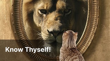 Socrates and Sophocles and the Delphic inscription KNOW THYSELF!