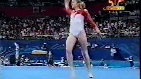 Michelle Conway FX - 2000 Olympics Prelims