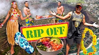 12 OAHU Scams, Rip Offs, Tourist Traps \& Mistakes (Watch Before You Go To Hawaii in 2023) !