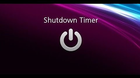 How to Automatically Shut Down Your Computer at a Specified Time