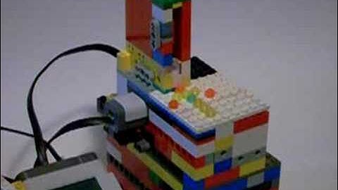 Lego NXT Basketballautomat Mindstorms coin system