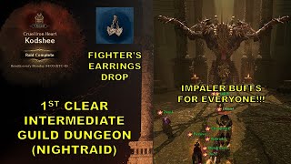 1ST CLEAR INTERMEDIATE GUILD DUNGEON (NIGHTRAID) | NIGHT CROWS