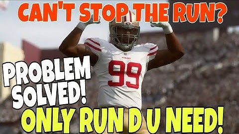 THIS DEFENSE IS A GLITCH! STOPS EVERY RUN in Madden 20 For You, NO SETUP! Best Run Defense Tips