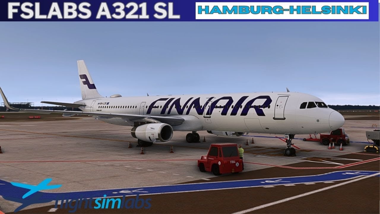 FSLABS A321 SL IAE | HAMBURG ︎ HELSINKI | MFS2020 - YouTube