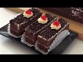 Chocolate Cream Slice 巧克力奶油蛋糕