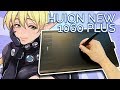 A 12-BUTTON TABLET WITH 8GB MEMORY! HUION New 1060 Plus Unbox Review!
