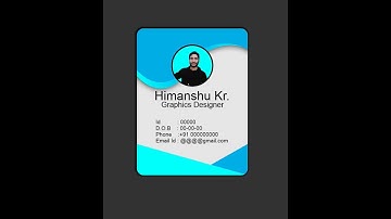 Id Card In Coreldraw