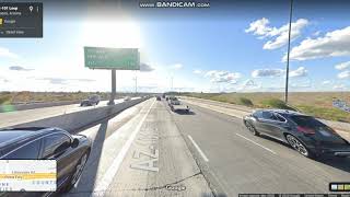 Pima Freeway (AZ Loop 101 Exits 33 to 23) outer loop