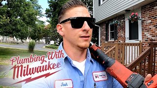 Day In The Life Vlog 02 | HVAC, Plumbing, Milwaukee Tools!
