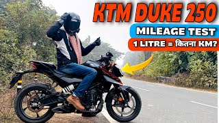 2026 Ktm Duke 250 Mileage Test Ktm Duke 250 Live Highway Mileage Ktm Duke 250 Mileage