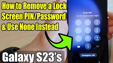 Galaxy S23's: How to Remove a Lock Screen PIN/Password & Use None Instead