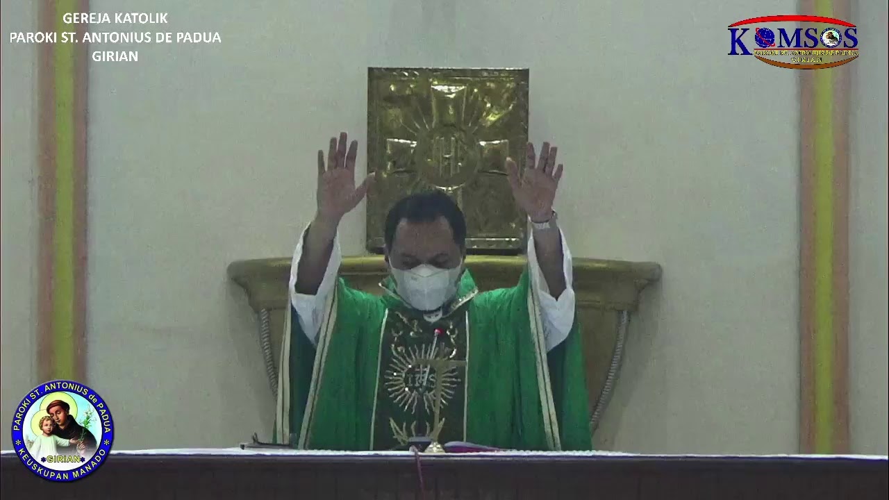 Perayaan Ekaristi Hari Minggu Biasa XIII // Minggu 27 Juni 2021 - YouTube