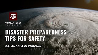 Guide To Disaster Preparedness And Safety | Subject Matter Expert Dr. Angela Clendenin