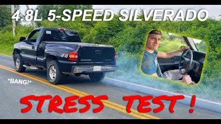 *MERCILESSLY* ABUSING A RARE V8 5-SPEED SILVERADO!