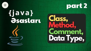 Java Əsasları 2 – Sintaksis, Dəyişənlər, Məlumat Tipləri və Əməliyyatlar |Java Tutorial Azərbaycanca