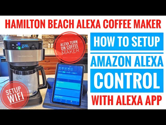 Smart 12 Cup Coffee Maker - Works with Alexa® - 49350