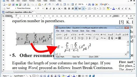 HOW TO WRITE EQUATION IN WORD OR WPS OFFICE