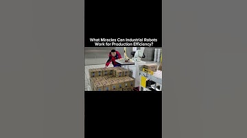 What Miracles Can Industrial Robots Work for Production Efficiency? #automobile #robotic #machine