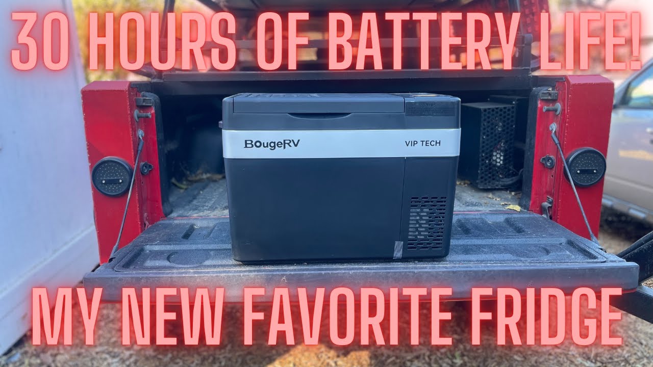 Portable Fridge With Removable Battery! BougeRV CRPRO30 Review