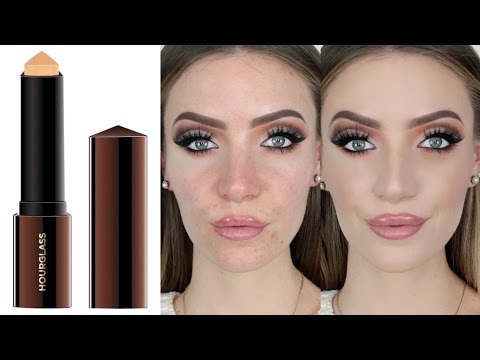Hourglass Vanish Foundation Stick Review + First Impressions - Oily Skin / Acne | STEPHANIE LANGE