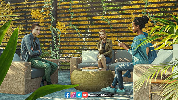 Backyard Seating Twinmotion 2022 | Ammar Khan