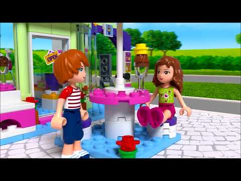 Smyths Toys - LEGO 41320 Friends Heartlake Frozen Yogurt Shop